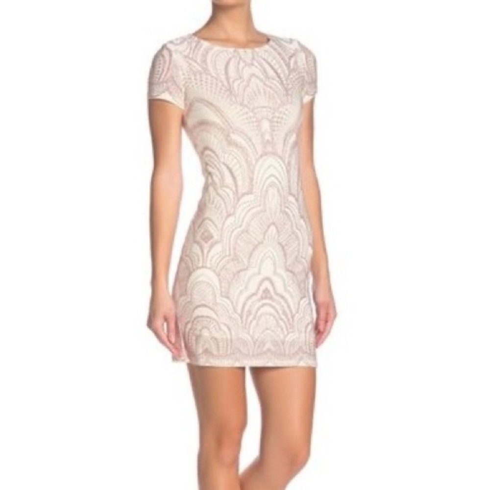 Jump apparel glitter bodycon dress